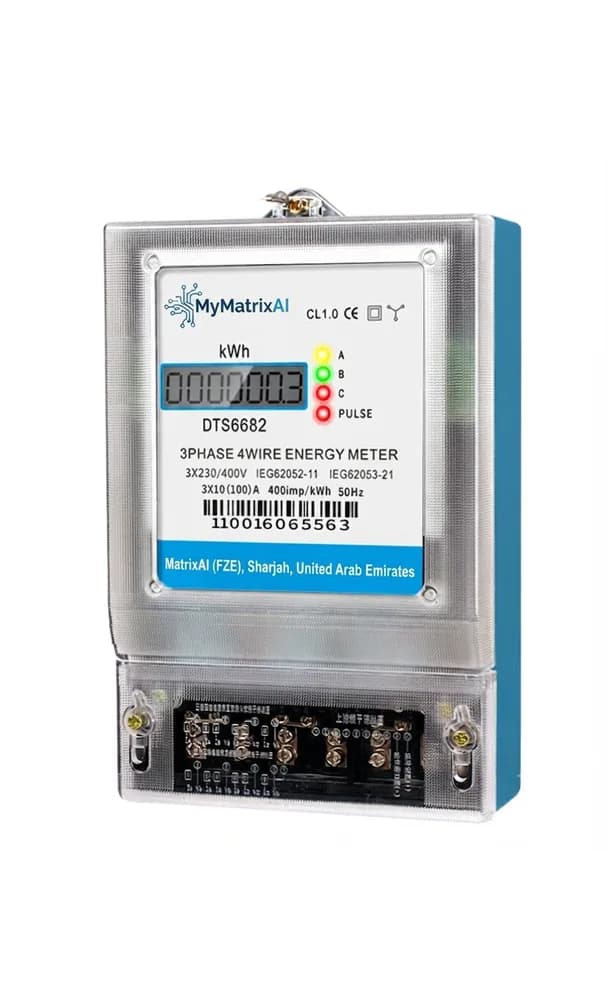 Three Phase LoRaWAN Wall Mount Energy Meter — LoRaWAN Energy Meters