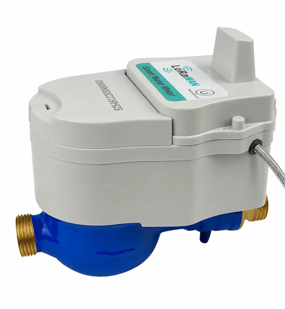 12VDC Powered Water Meter — Modbus Water Metering & Leak Detection
