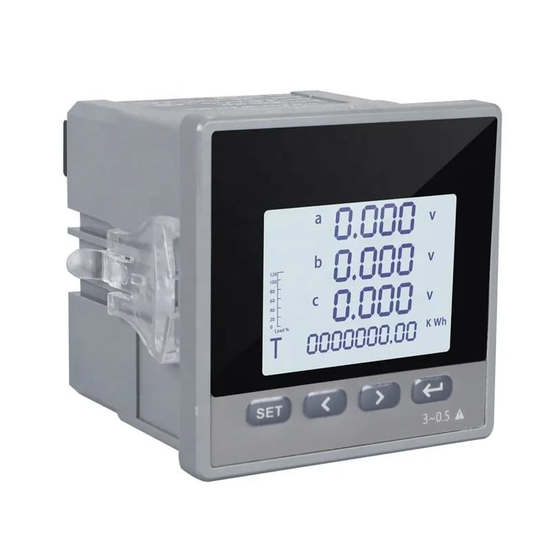 Three Phase LoRaWAN Panel Meter — LoRaWAN Energy Meters