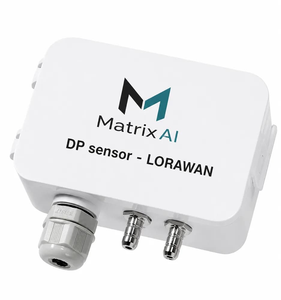 Differential Pressure Sensor — Modbus HVAC & Building Sensors