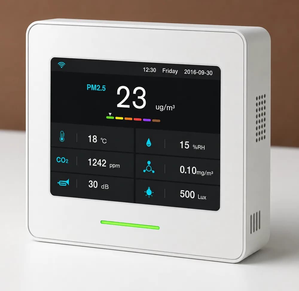 7-in-1 Indoor Air Quality Sensor — Modbus Air Quality Sensors