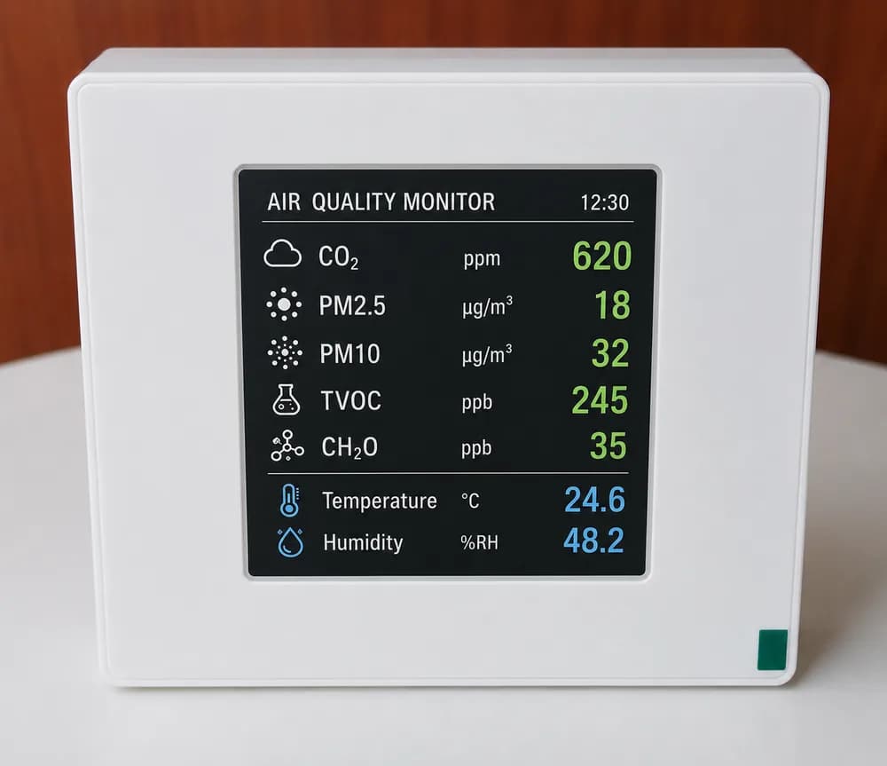 8-in-1 Indoor LoRaWAN Air Quality Sensor — LoRaWAN Air Quality Sensors